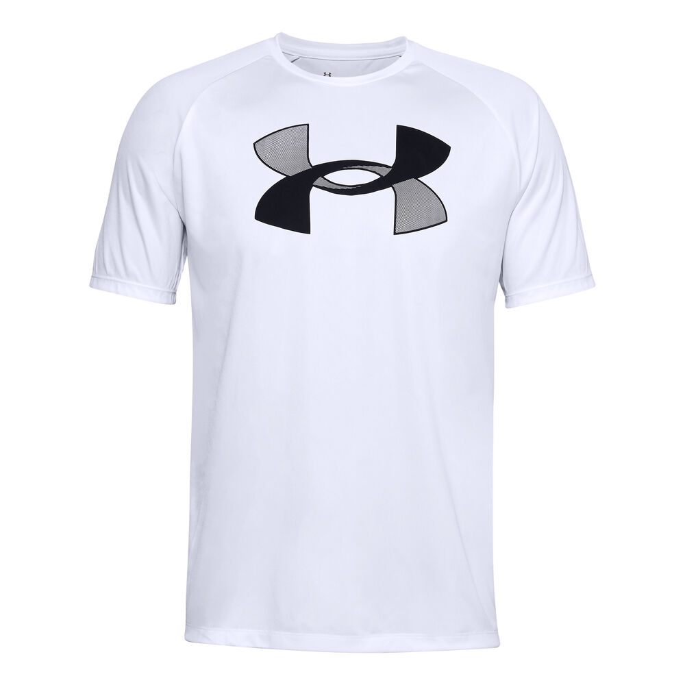 Under Armour Tech Big Logo T-shirt Hommes - Blanc , Multicouleur