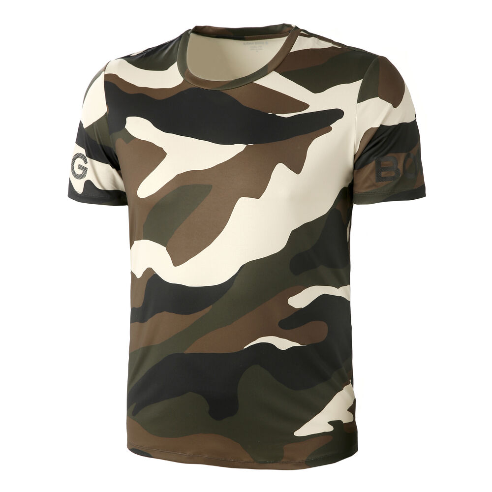 Björn Borg Borg T-shirt Hommes - Vert Olive , Beige