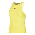 Vêtements Nike Nike Court Dri-Fit Slam Débardeur Tank Top Femmes-Jaune,Jaune Lemon