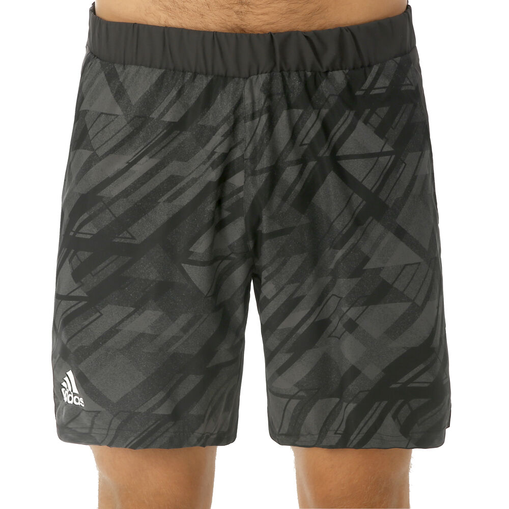 adidas Printed Shorts Hommes - Noir , Gris Foncé