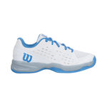 Chaussures de tennis Wilson Wilson Rush Pro QL Carpet Chaussure Moquette Enfants-Blanc,Noir