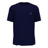 Solid T-shirt Hommes-Bleu Foncé