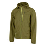 V&ecirc;tements NEO NEO  Feel the Vybe Fly Veste running Hommes-vert olive, jaune lemon