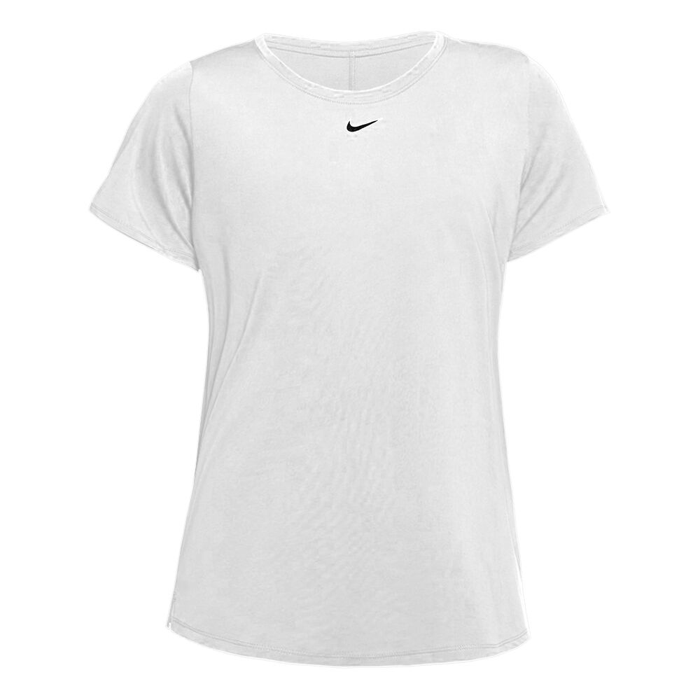 Nike Dri-Fit One Standard Fit T-shirt Femmes - Blanc , Noir