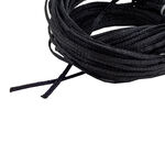 Équipement Court De Tennis Tegra Netz-Reparaturschnur 3,0 mm, 20 m lang, schwarz