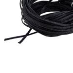 Équipement Court De Tennis Tegra Netz-Reparaturschnur 3,0 mm, 20 m lang, schwarz