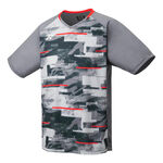 V&ecirc;tements Yonex Yonex Crew Neck T-shirt Hommes-Gris