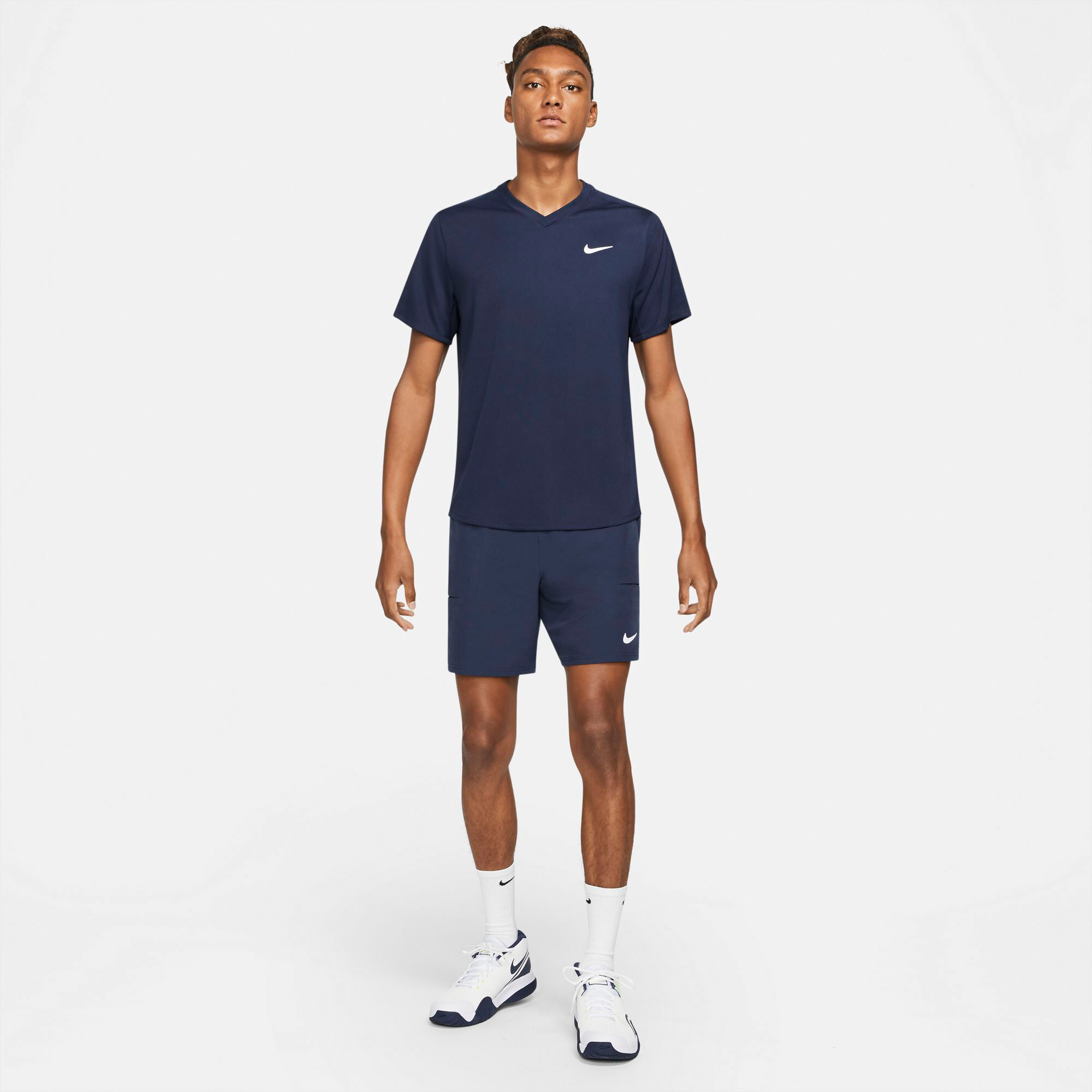 Buy Nike Dri Fit Victory T shirt Hommes Bleu Fonce online Tennis Point FR