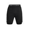 Vanish Woven 2in1 Shorts Hommes-Noir