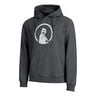 Endlessly Washed Out Loose Fit Sweat À Capuche Hommes-Anthracite,Blanc