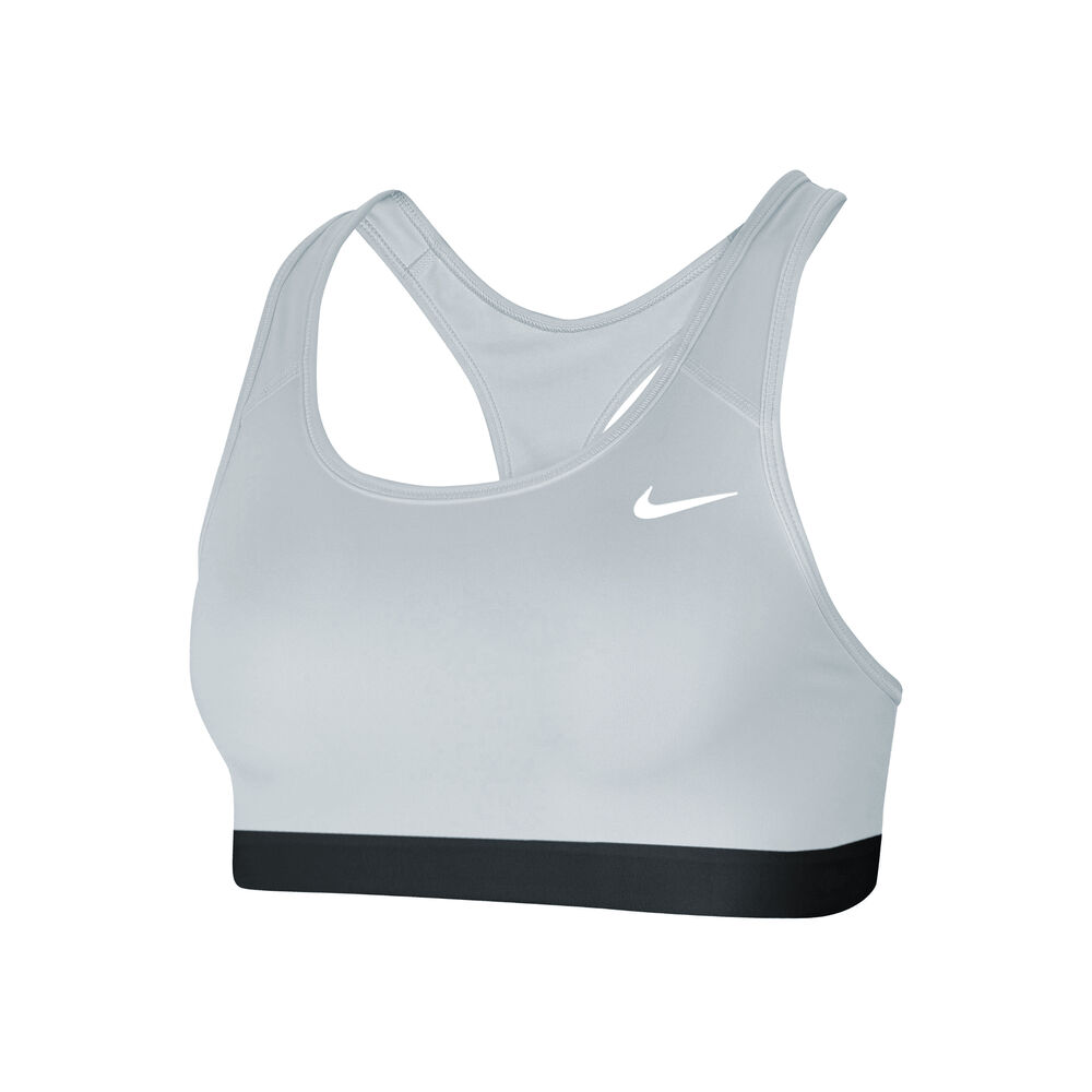 Nike Swoosh Soutien-gorge Sport Filles - Gris Clair , Noir