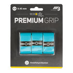 Surgrips Tennis-Point Tennis-Point Premium Grip Pack De 3-Bleu