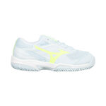 Chaussures de tennis Mizuno Mizuno Break Shot 5 Chaussure terre battue Enfants - blanc, bleu clair