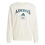 V&ecirc;tements adidas adidas Heritage Graphic Sweat-shirt Hommes-Blanc,Bleu