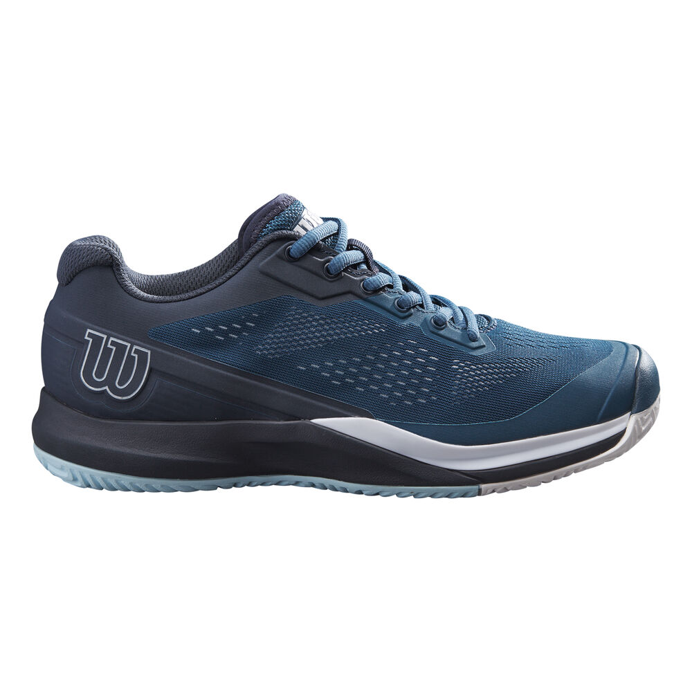 Wilson Rush Pro 3.5 Chaussures Toutes Surfaces Femmes - Bleu Foncé , Noir
