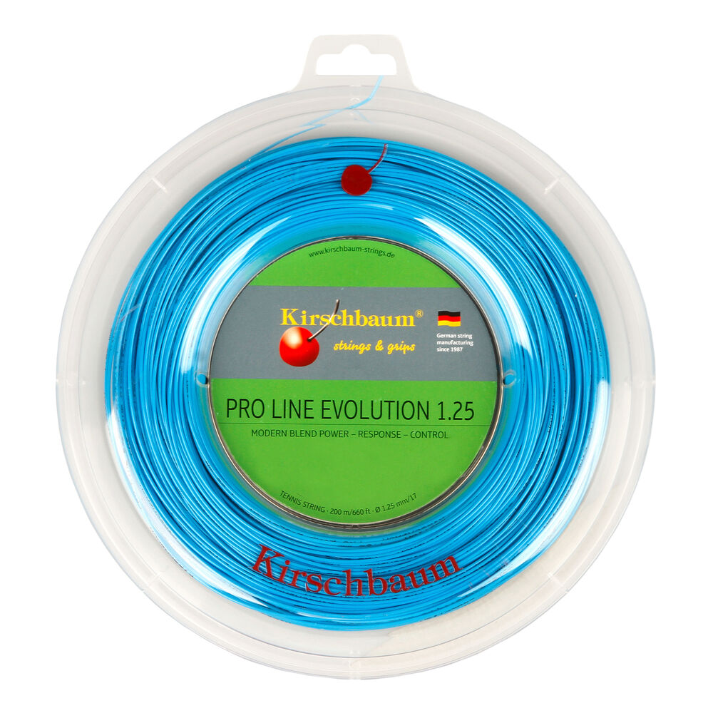 Kirschbaum Pro Line Evolution Bobine Cordage 200m - Bleu