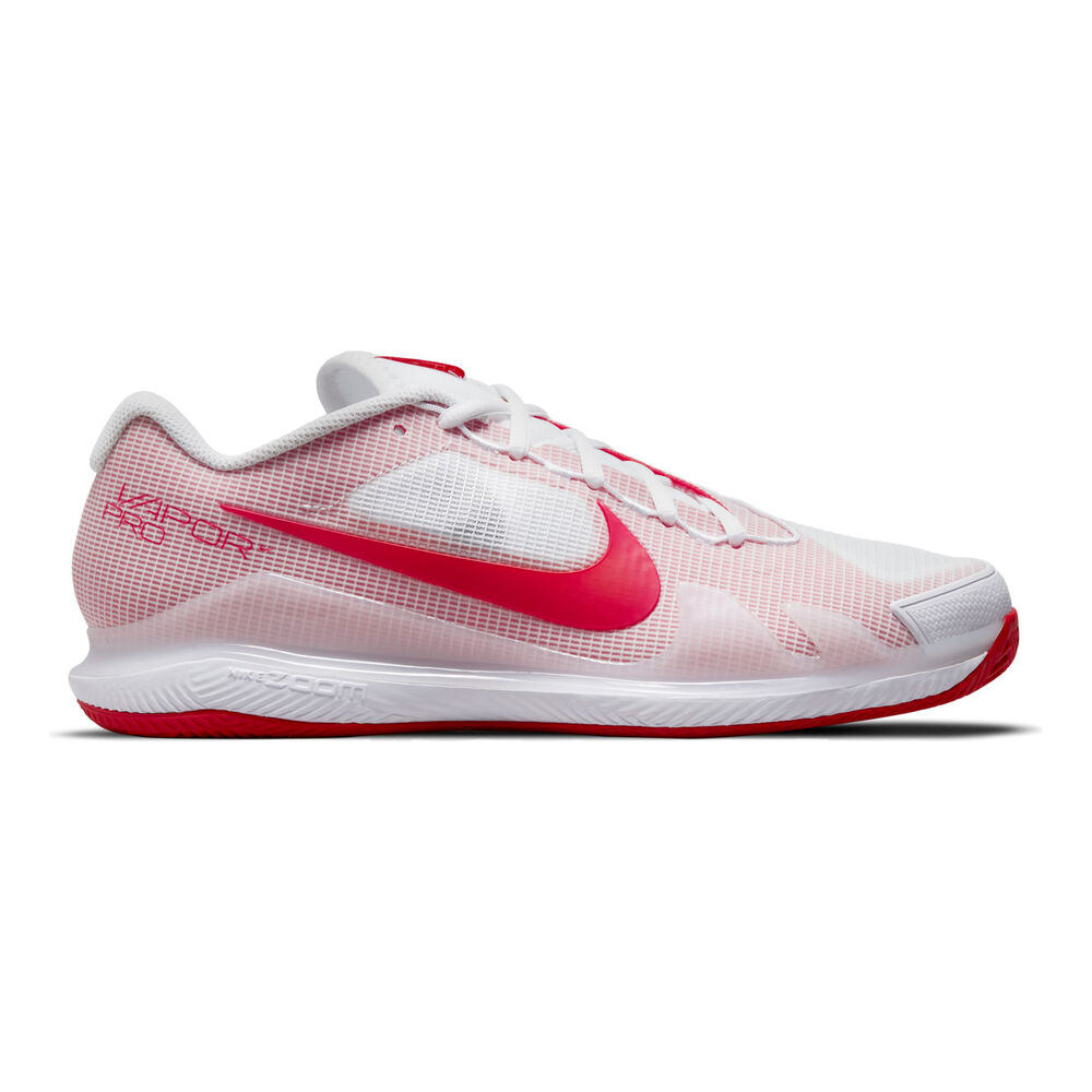 Nike Air Zoom Vapor Pro Chaussure Terre Battue Hommes - Blanc , Rouge