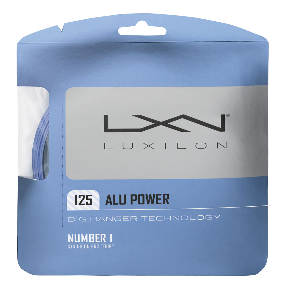 Luxilon Alu Power Cordage En Garniture 12,2m - Bleu