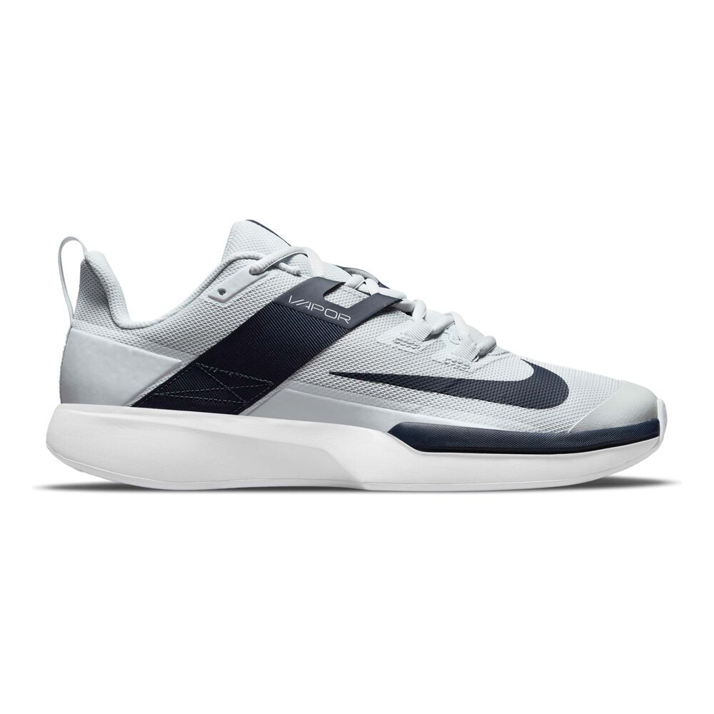 Nike Vapor Lite Chaussure Terre Battue Hommes - Blanc , Bleu Foncé