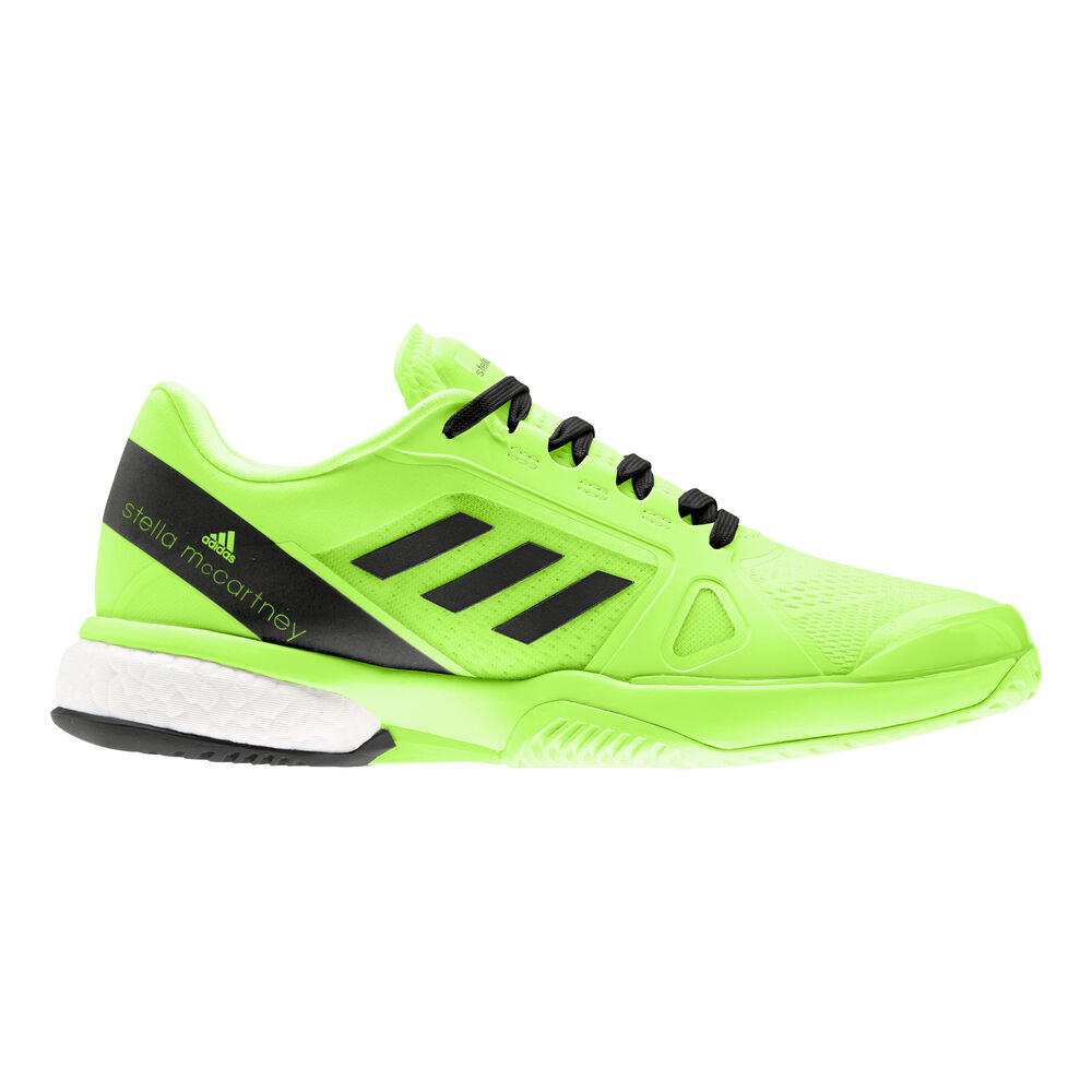 adidas Stella Court Chaussures Toutes Surfaces Femmes - Vert Fluo , Noir