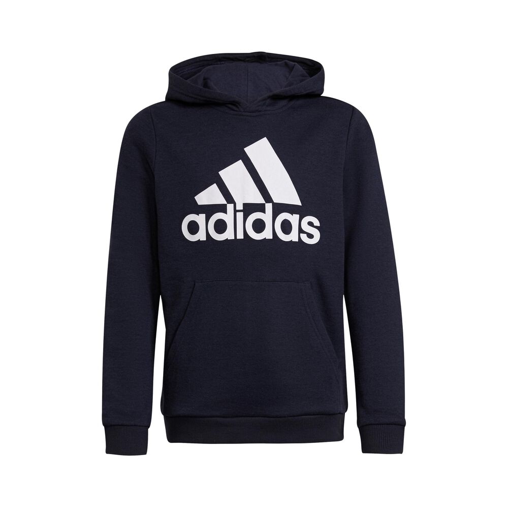 adidas Big Logo Sweat à Capuche Enfants - Bleu Foncé , Blanc
