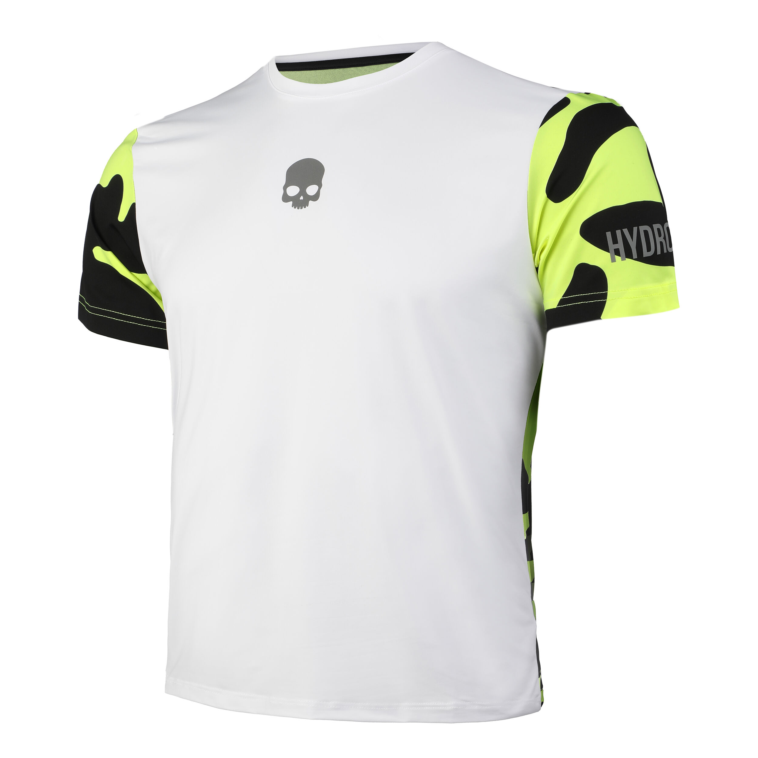 ★HYDROGEN★UNISEX CAMO SKULL T-SHIRTS Buy Hydrogen Tech Camo T-shirt Hommes Blanc , Jaune online