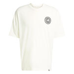 V&ecirc;tements adidas adidas Gfx Glob Q3 T-shirt Hommes-Cr&egrave;me