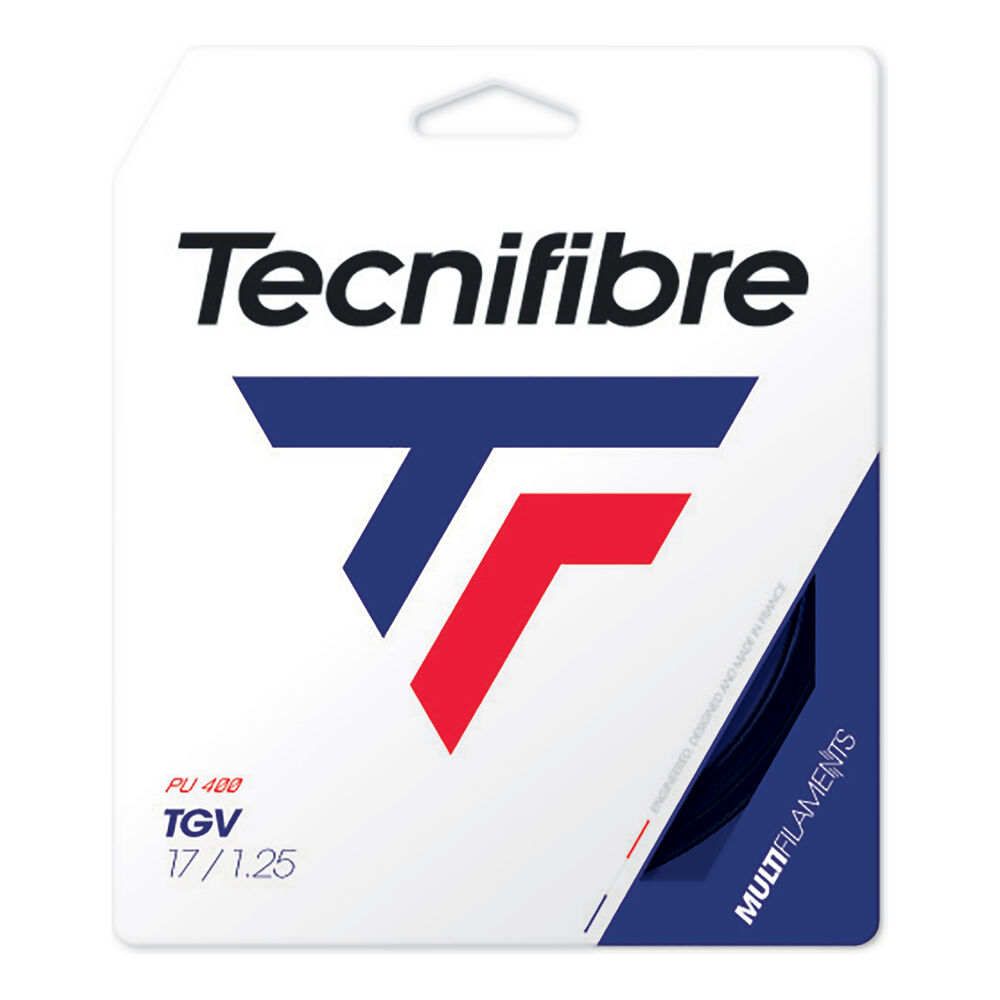 Tecnifibre TGV 12m Cordage En Garniture - Noir