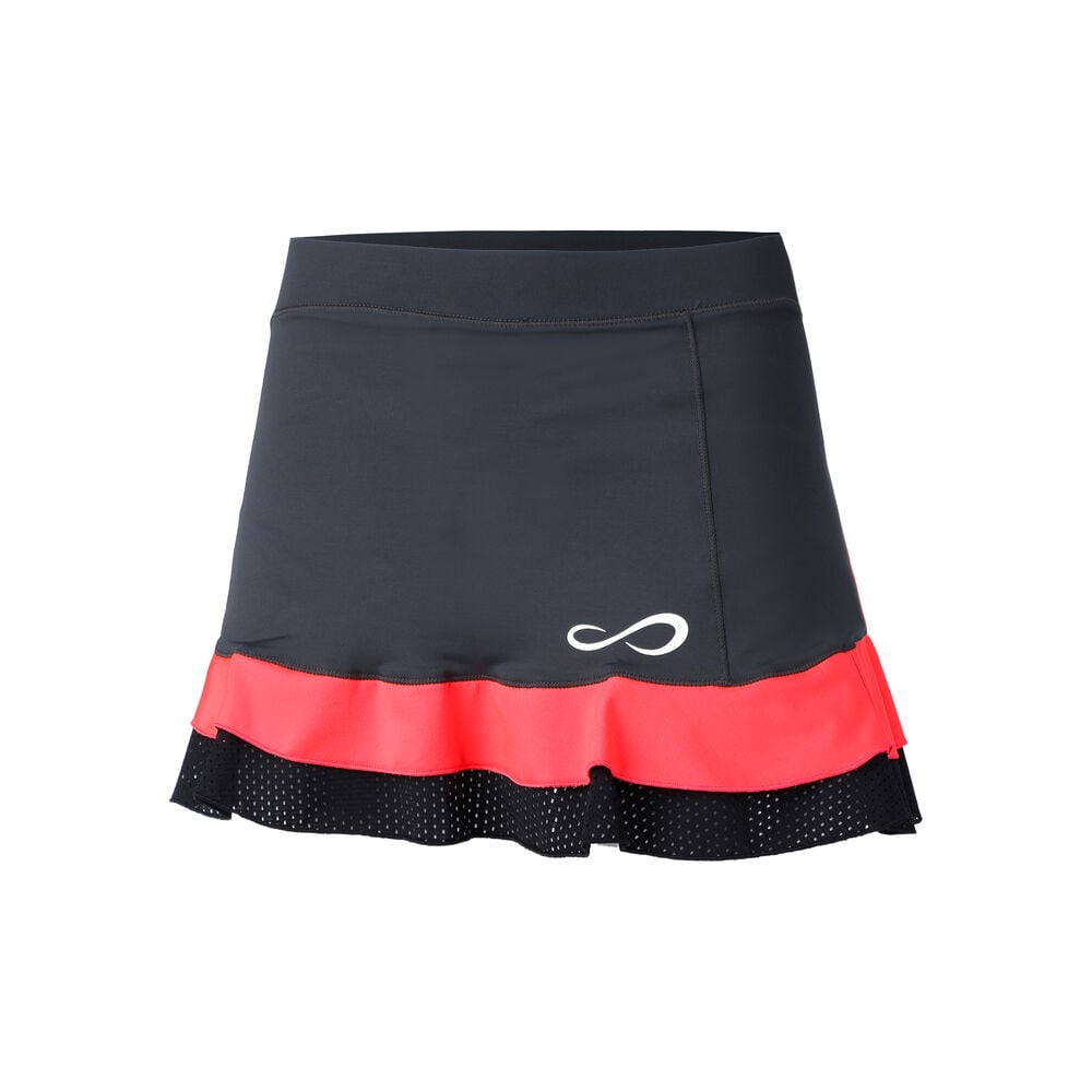Endless Starlett Jupe Femmes - Gris Foncé, Corail
