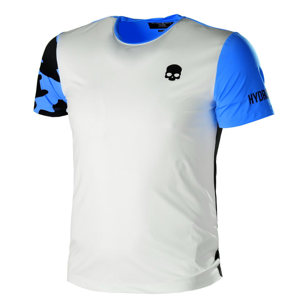 Hydrogen Tech Camo T-shirt Hommes - Blanc , Bleu