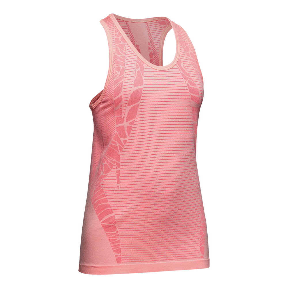 Under Armour Seamless Débardeur Tank Top Filles - Rosé, Abricot