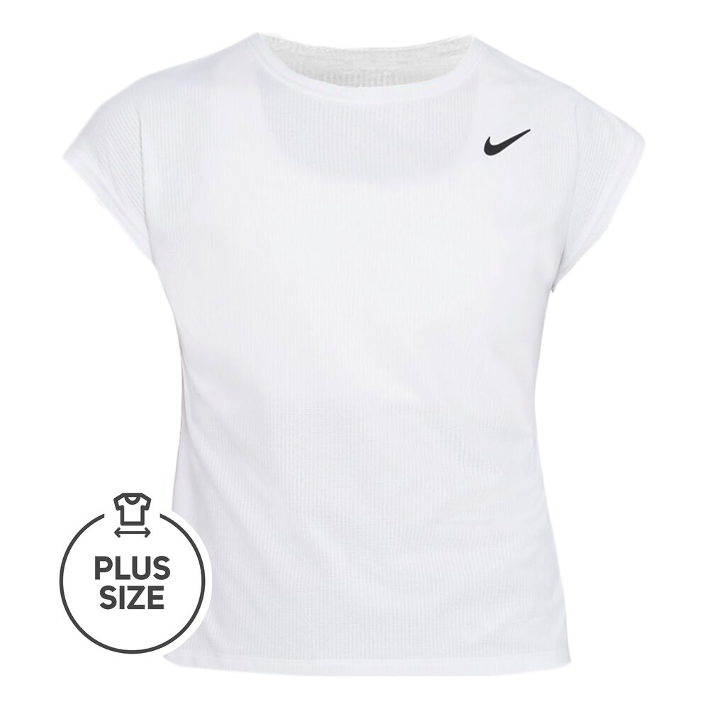 Nike Court Victory Plus Size T-shirt Femmes - Blanc