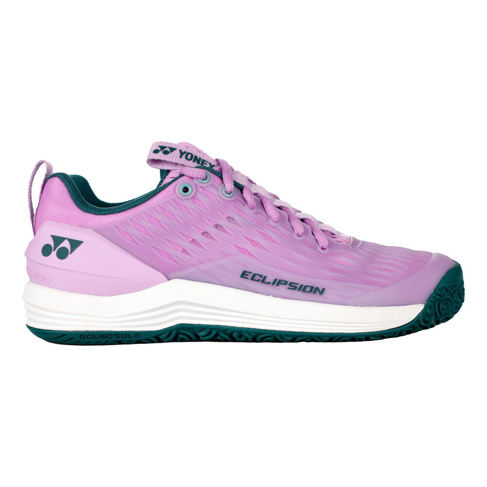 Yonex Power Cushion Eclipsion 3 Clay Chaussure Terre Battue Femmes - Violet , Blanc
