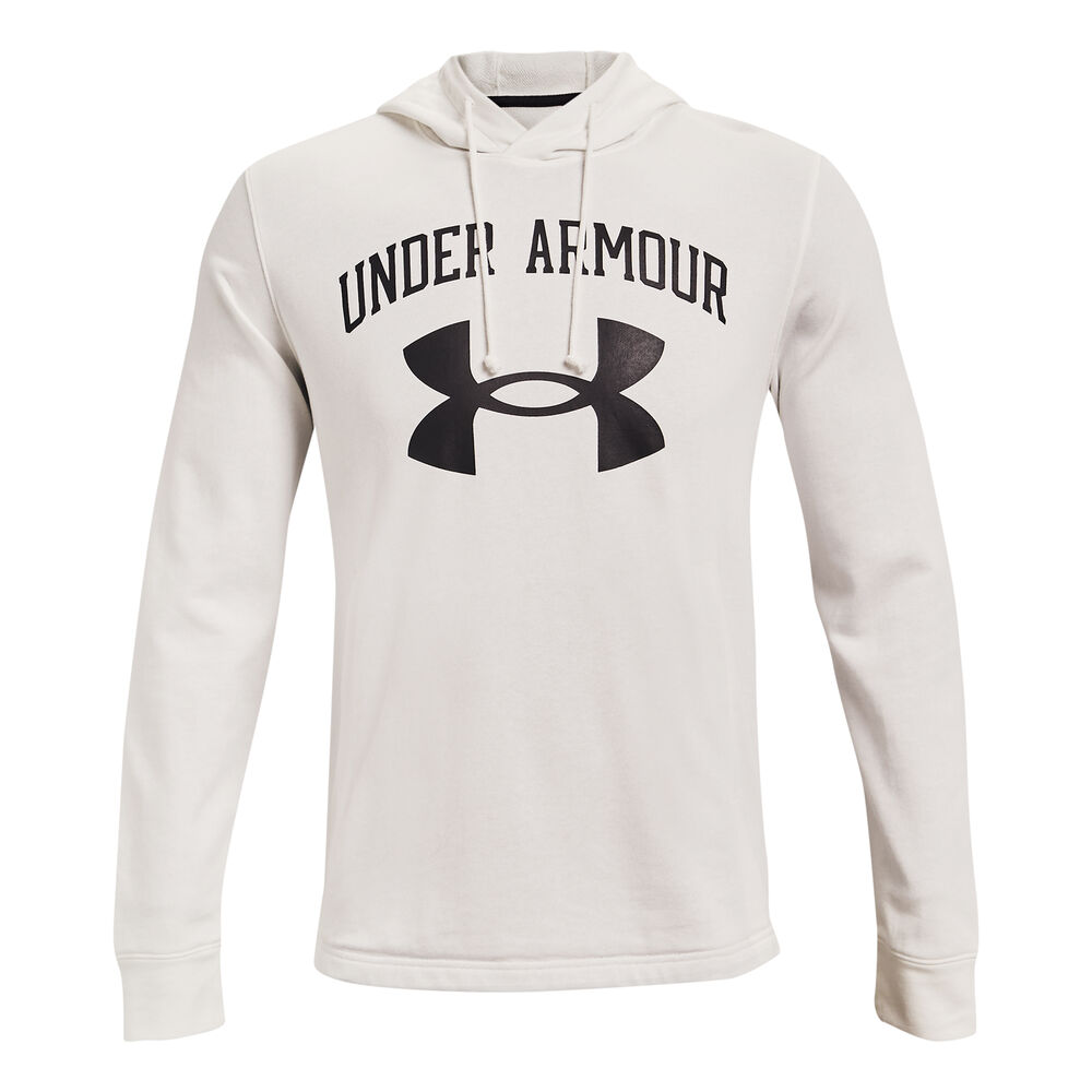 Under Armour Rival Terry Big Logo Sweat à Capuche Hommes - Blanc , Noir