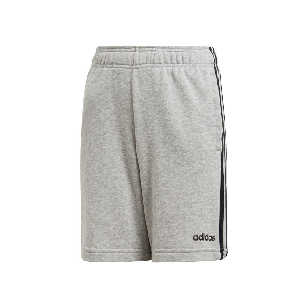adidas Essentials 3-Stripes Knitted Shorts Garçons - Gris Clair , Noir
