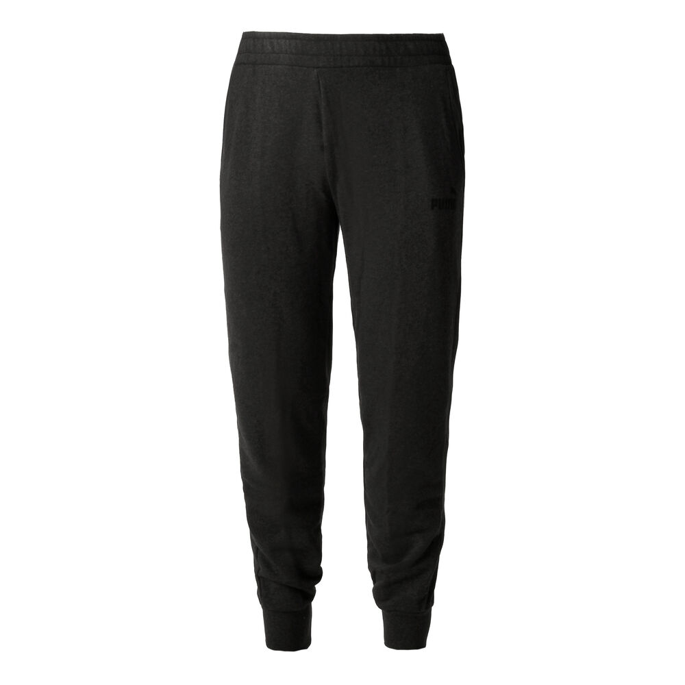 Puma Essential Logo Training CL Pantalon Survêtement Hommes - Gris Foncé, Noir