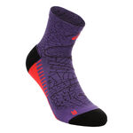 V&ecirc;tements ASICS ASICS Performance Run Quarter Chaussettes de running Unisex - violet