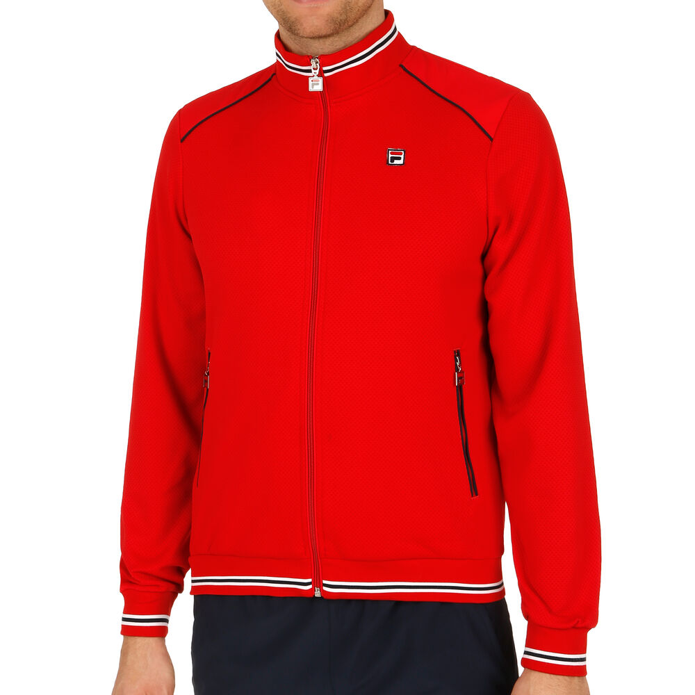 Fila Joe Veste De Survêtement Hommes - Rouge , Blanc