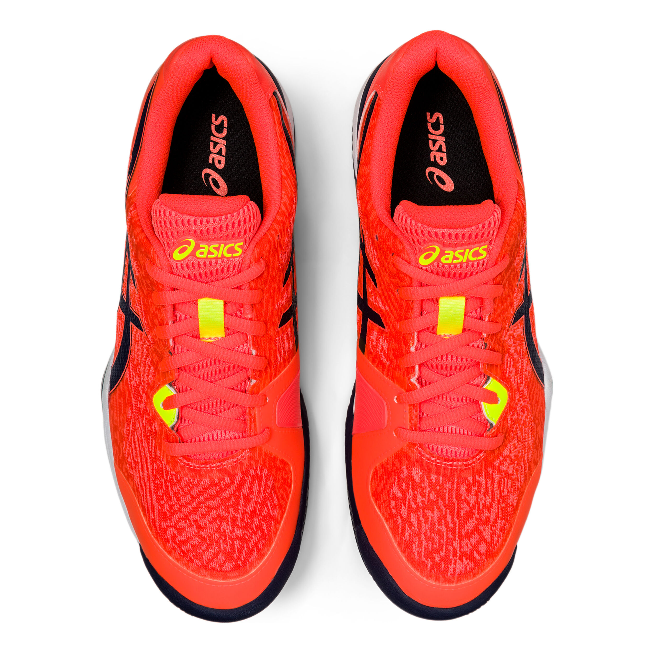 Gel Bela 7 Chaussures Padel Hommes Orange Bleu Fonc