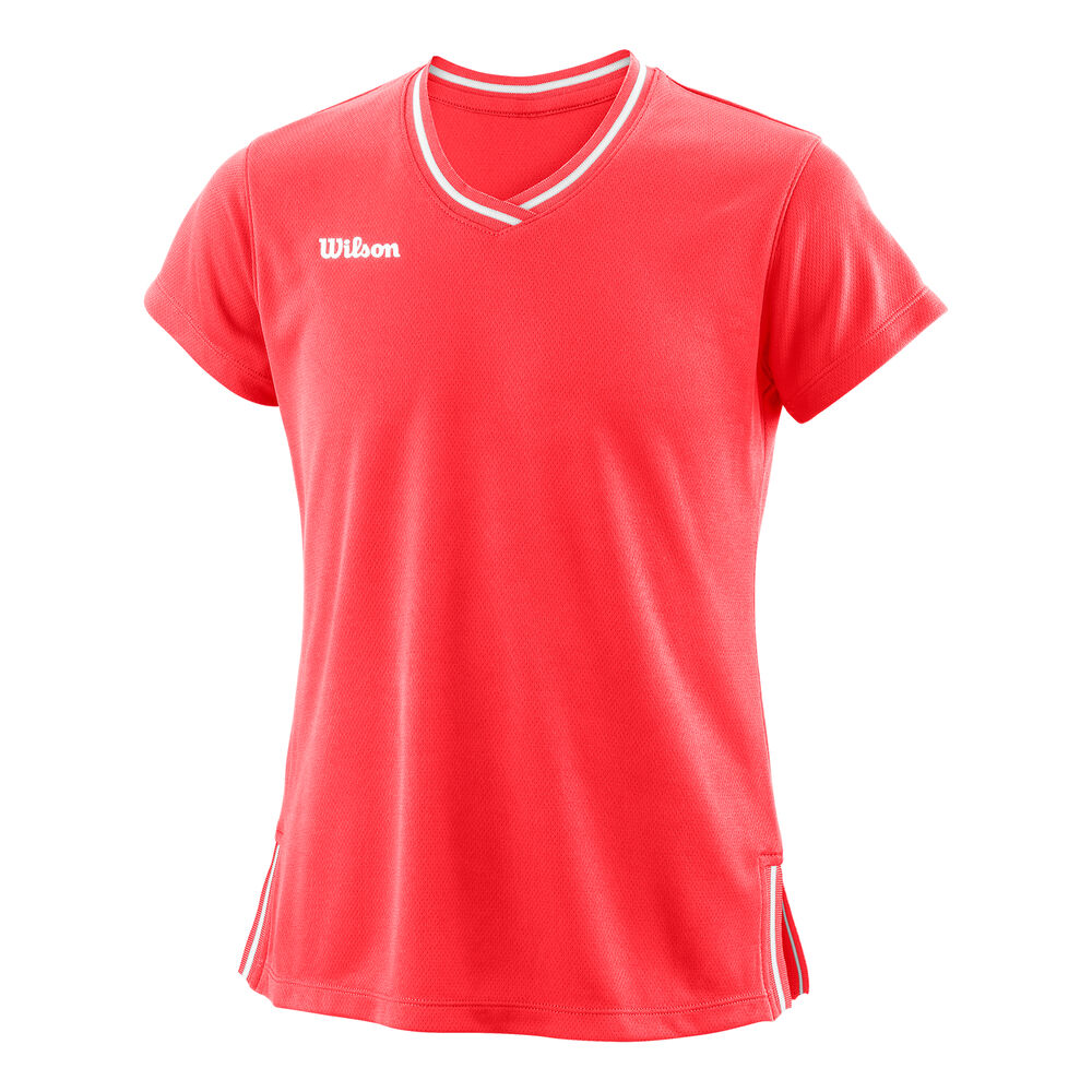 Wilson Team T-shirt Filles - Corail
