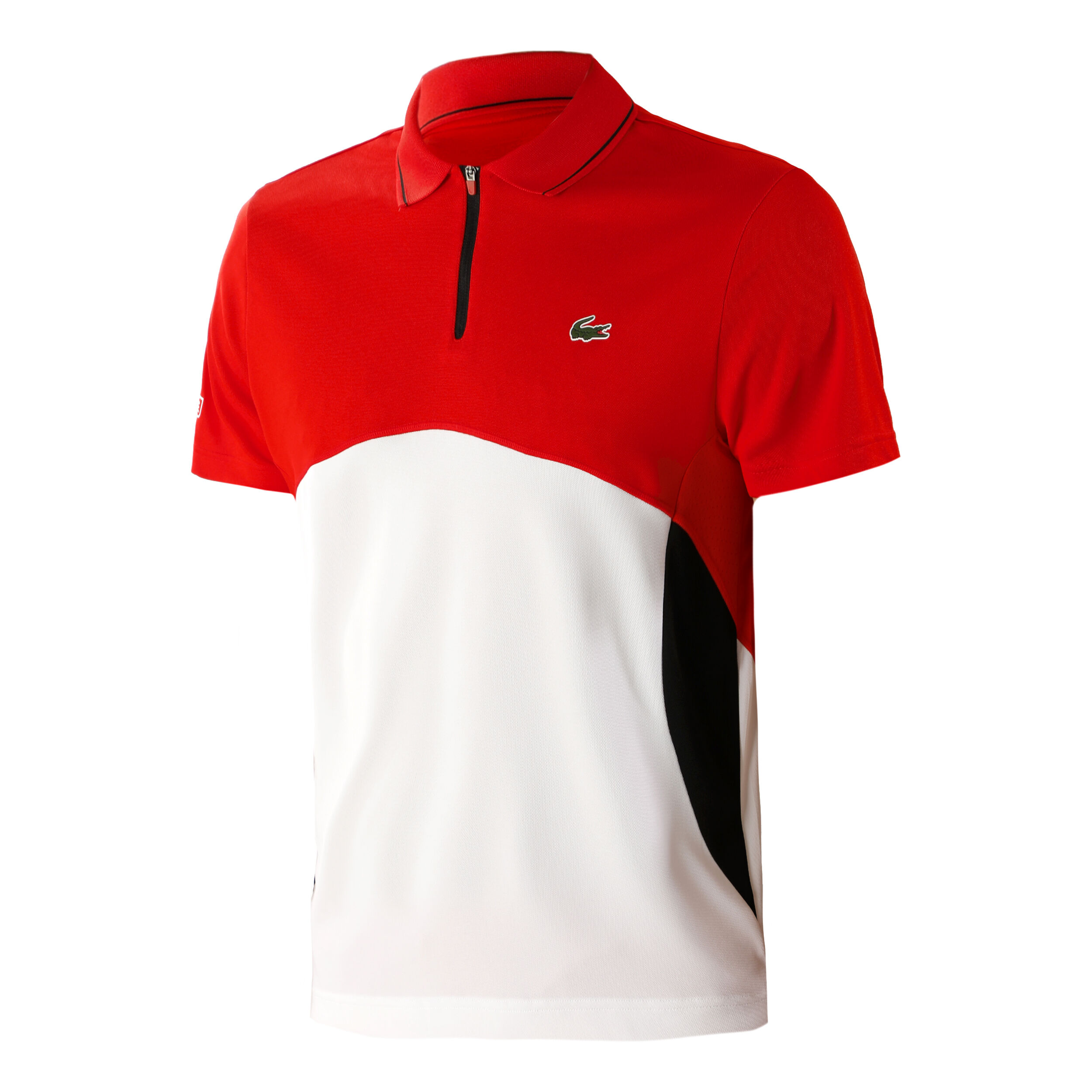 Polo Hommes Blanc Rouge
