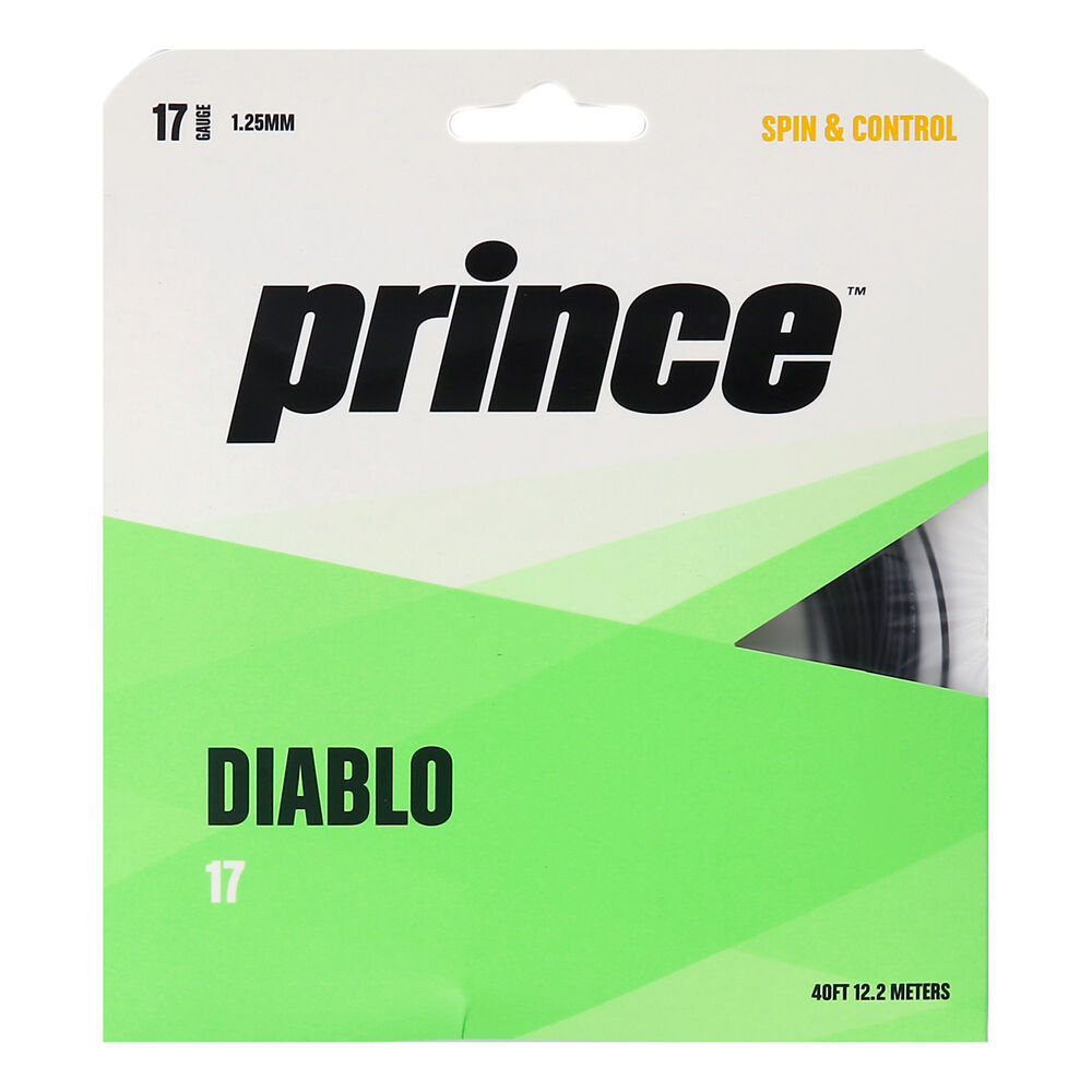 Prince Diablo Cordage En Garniture 12,2m - Noir