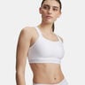 HeatGear High Soutien-gorge sport Femmes-blanc, gris