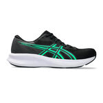 Chaussures de running ASICS ASICS Patriot 14 Chaussure de running sans stabilisateurs Hommes-noir, vert