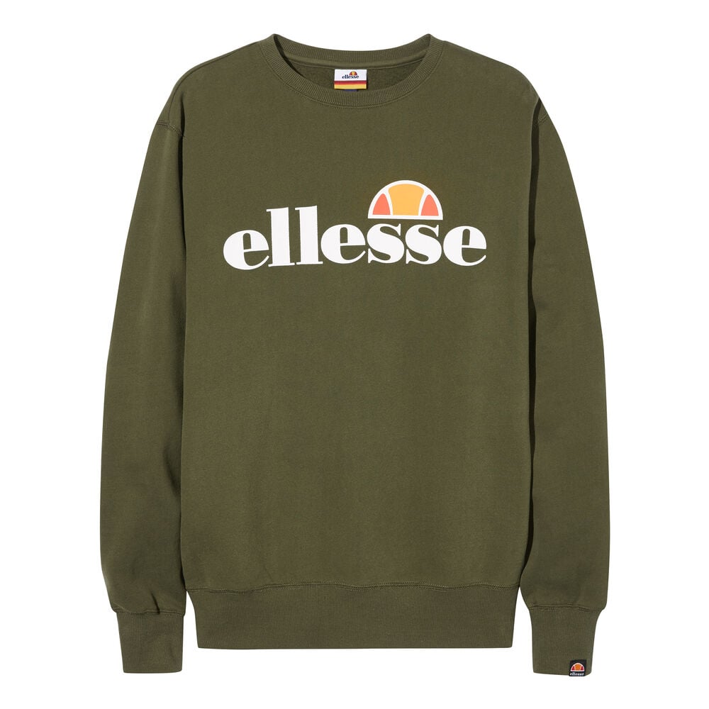 Ellesse SL Succiso Sweat-shirt Hommes - Kaki, Blanc