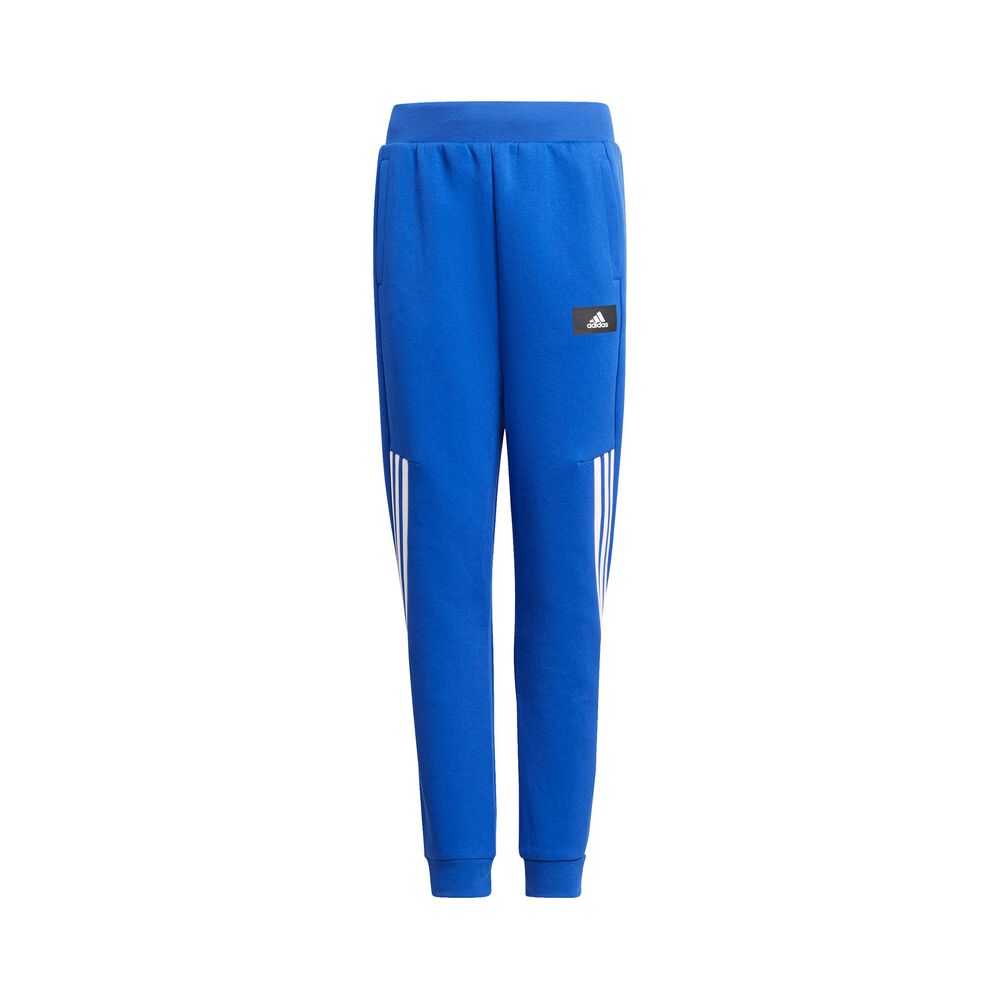 adidas Fleece 3-Stripes TAP Pantalon Survêtement Enfants - Bleu Foncé , Blanc