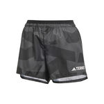V&ecirc;tements adidas adidas Terrex MT Light 3in Short De Running Femmes-Noir,Gris