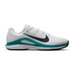 Chaussures de tennis Nike Nike Zoom Vapor 12 Chaussures toutes surfaces Hommes-blanc, bleu petrol