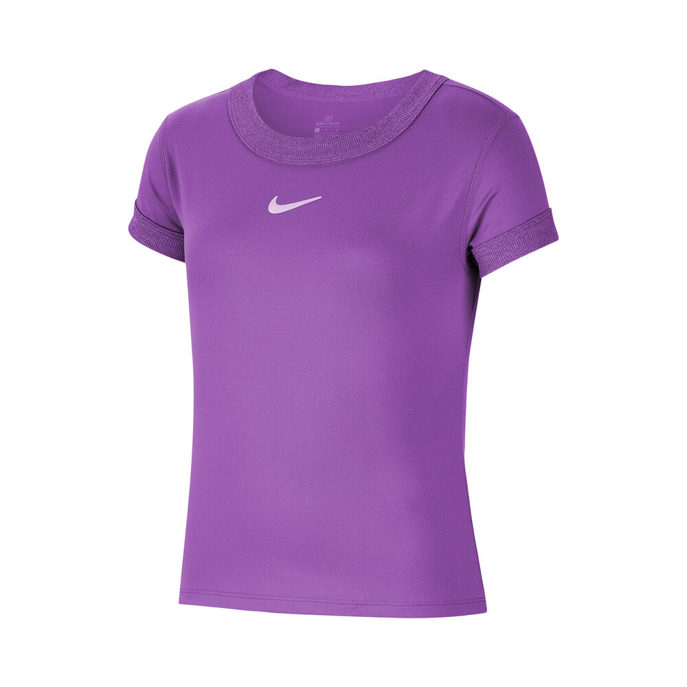 Nike Court Dry T-shirt Filles - Violet