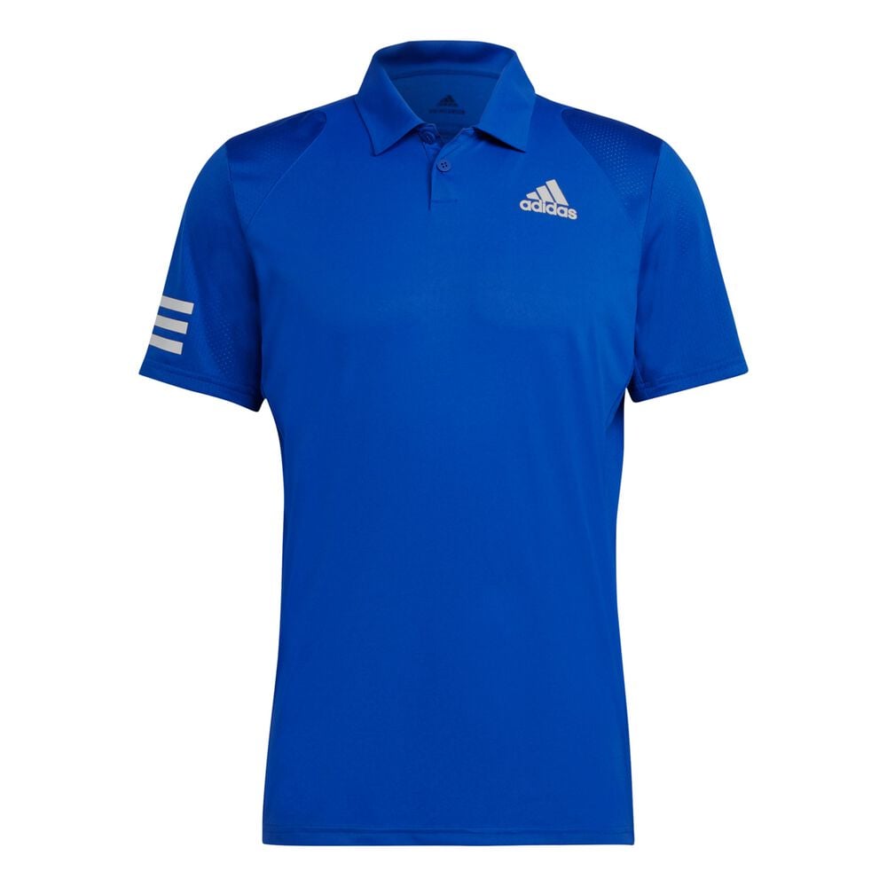 adidas Club 3-Stripes Polo Hommes - Bleu , Blanc